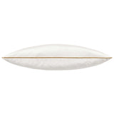 Cloud 9 Noah Pillow, White/Gold