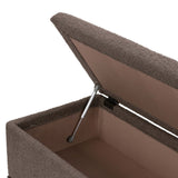 Navi Trunk, Knoll Clay-Furniture - Storage-High Fashion Home