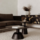 Nels End Table, Black