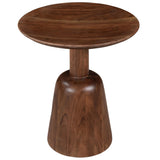 Nels End Table, Brown