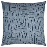 Novato Pillow, Indigo-Accessories-High Fashion Home