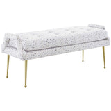 Eileen Bench, Terrazzo - Furniture - Chairs - High Fashion Home