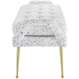 Eileen Bench, Terrazzo - Furniture - Chairs - High Fashion Home