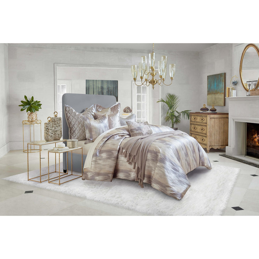 Opal Duvet, Grey/Gold