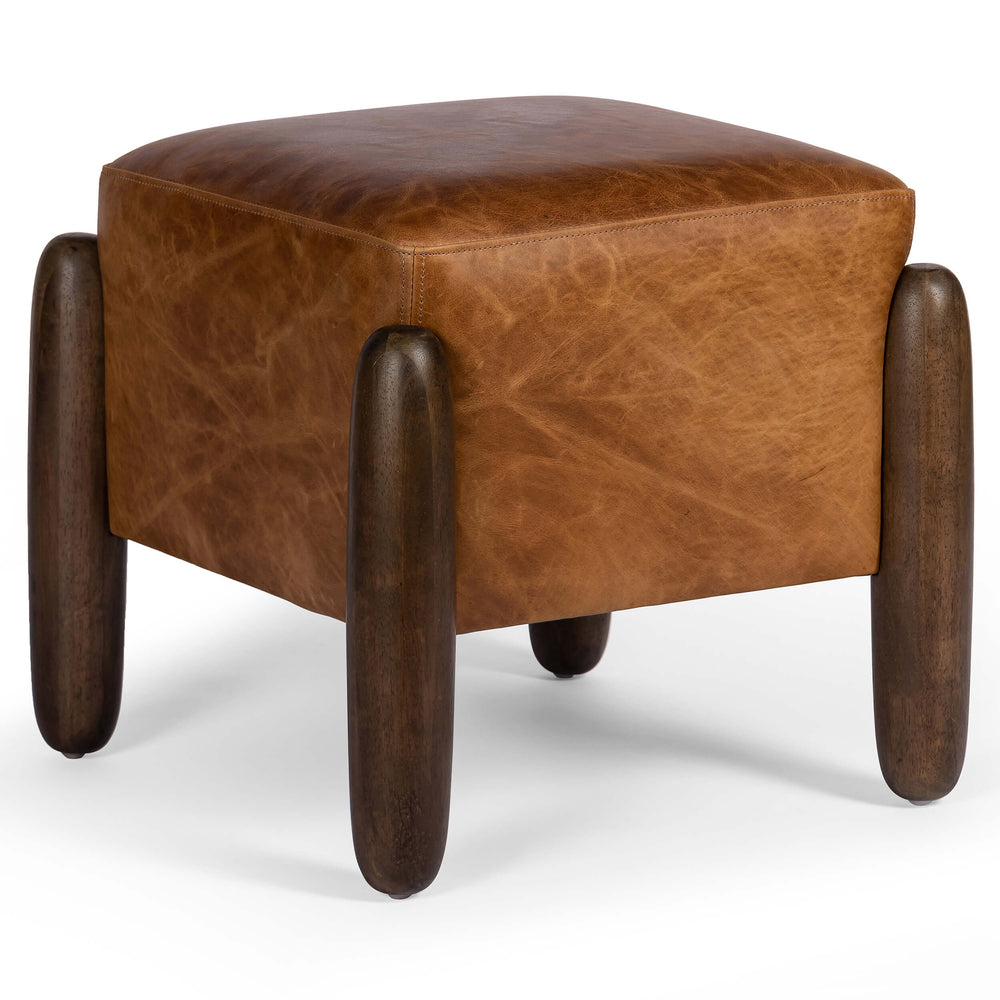 Oaklynn 21" Ottoman, Raleigh Chestnut