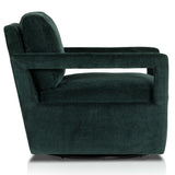 Olson Swivel Chair, Emerald