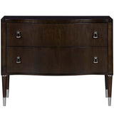 Lillet Nightstand, Merino Shadow-Furniture - Bedroom-High Fashion Home