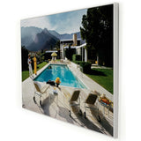 Palms Springs Pool Framed by Slim Aarons