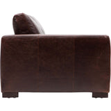 Paul Leather Sofa, Oil Buffalo Chocolate-Furniture - Sofas-High Fashion Home