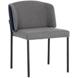 Pearce Dining Chair, Dark Grey, Set of 2-Furniture - Dining-High Fashion Home