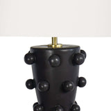 Pom Pom Table Lamp, Black-Lighting-High Fashion Home