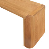 Post Dining Bench, Natural