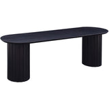 Povera Dining Bench, Black