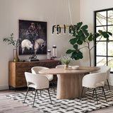 Preston Rug Ivory/Black