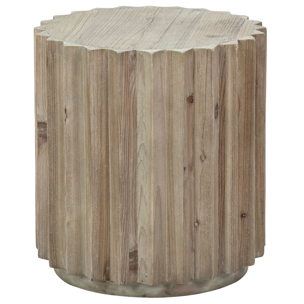 Webster End Table, Ligh Warm Wash-High Fashion Home