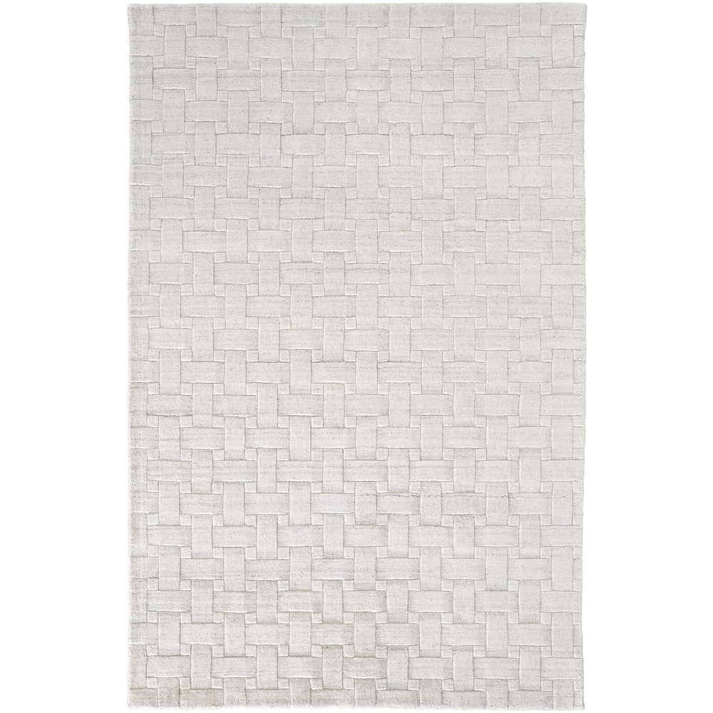 Feizy Rug Redford 8669F, White-Rugs1-High Fashion Home