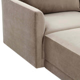 Willow Modular Sectional, Taupe-Furniture - Sofas-High Fashion Home