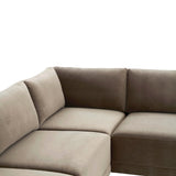 Willow Modular L Sectional, Taupe-Furniture - Sofas-High Fashion Home