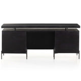 Raffael Desk, Carved Black-Furniture - Office-High Fashion Home