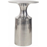 Rassa Accent Table, Silver