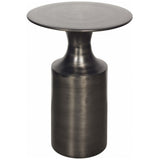 Rassa Accent Table, Zinc