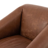 Reggie Leather Chair, Heirloom Sienna-Furniture - Chairs-High Fashion Home