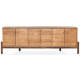 Reza Media Console, Smoked Honey