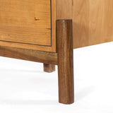 Reza Media Console, Smoked Honey