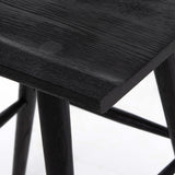 Ripley Bar & Counter Stool, Black Oak