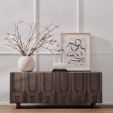 Rivka Media Console-Furniture - Accent Tables-High Fashion Home