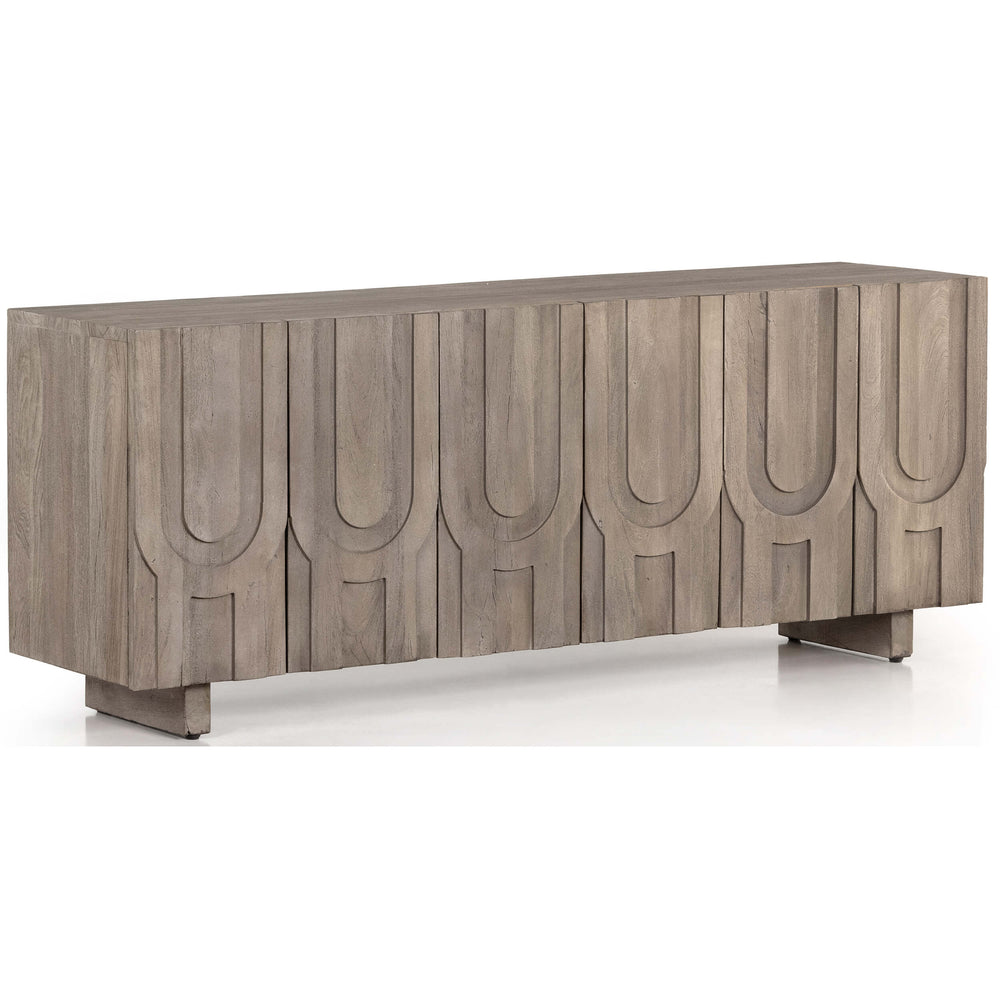 Rivka Media Console-Furniture - Accent Tables-High Fashion Home