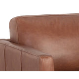 Rogers Leather Chair, Shalimar Tobacco-Furniture - Chairs-High Fashion Home