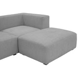 Romy Lounge Modular Sectional, Cream