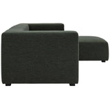 Romy Lounge Modular Sectional, Dark Green