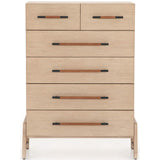 Rosedale 6 Drawer Tall Dresser-Furniture - Storage-High Fashion Home