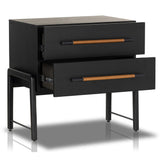 Rosedale Nightstand, Ebony Oak