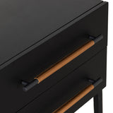 Rosedale Nightstand, Ebony Oak