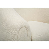 Rouen Swivel Chair, Sheepskin Natural