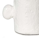 Sanya Large Vase, White-Accessories-High Fashion Home