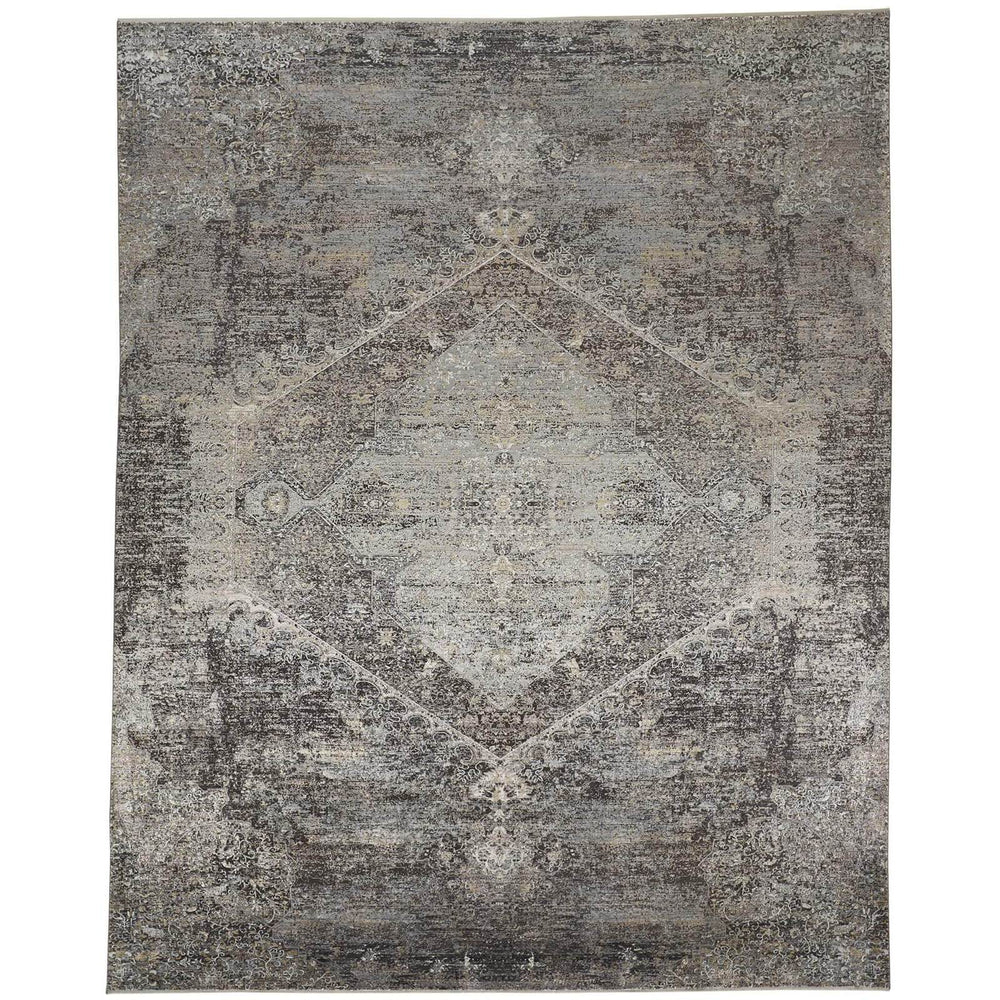 Feizy Rug Sarrant 3963F, Smoke - Rugs1 - High Fashion Home