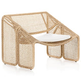 Selma Outdoor Chair, Natural Hyacinth-Furniture - Chairs-High Fashion Home