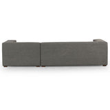 Sena 2 Piece RAF Sectional, Alcala Graphite