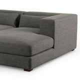 Sena 2 Piece RAF Sectional, Alcala Graphite