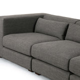 Sena 3 Piece Sectional, Alcala Graphite