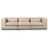 Sena 3 Piece Sectional, Alcala Wheat