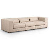 Sena 3 Piece Sectional, Alcala Wheat