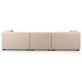 Sena 3 Piece Sectional, Alcala Wheat