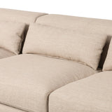 Sena 3 Piece Sectional, Alcala Wheat