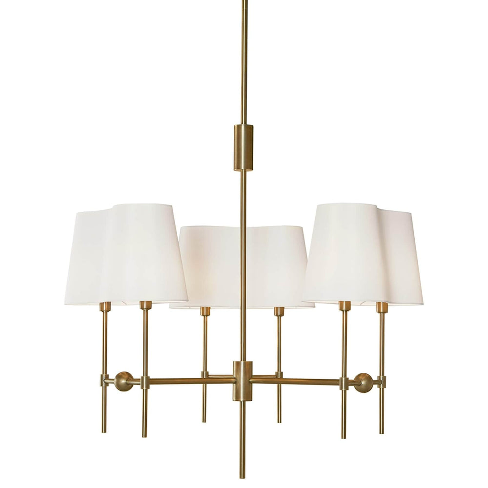 Seymour Chandelier, Antique Brass-Accessories-High Fashion Home