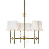 Seymour Chandelier, Antique Brass-Accessories-High Fashion Home